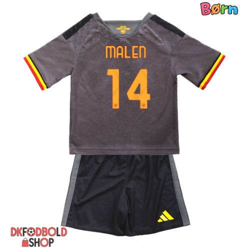 AS Roma Donyell Malen #14 Tredje trøje Børn 2026-27 Kort ærmer (+ korte bukser)